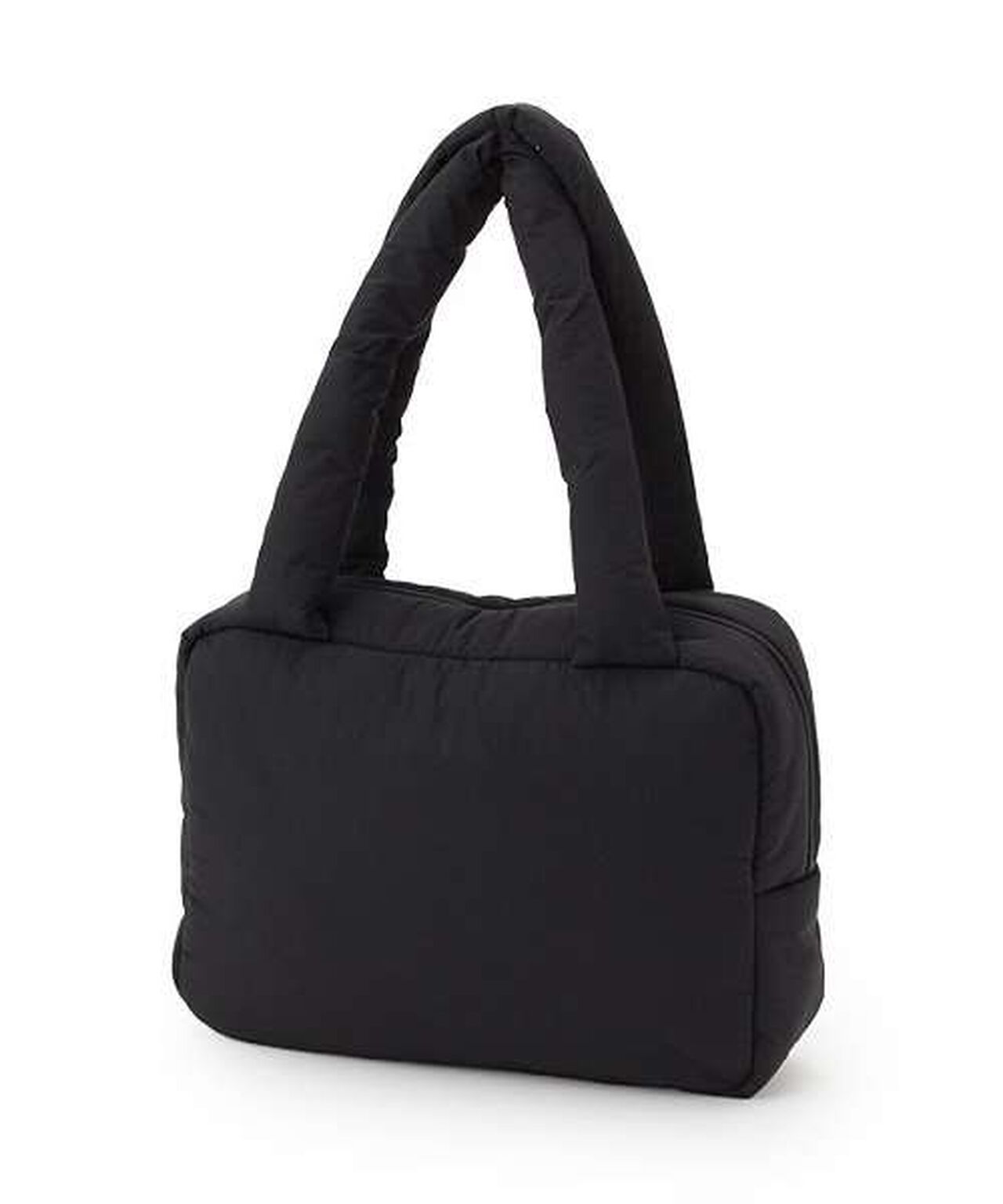 Quilted Tote Bag,Off white, large image number 1