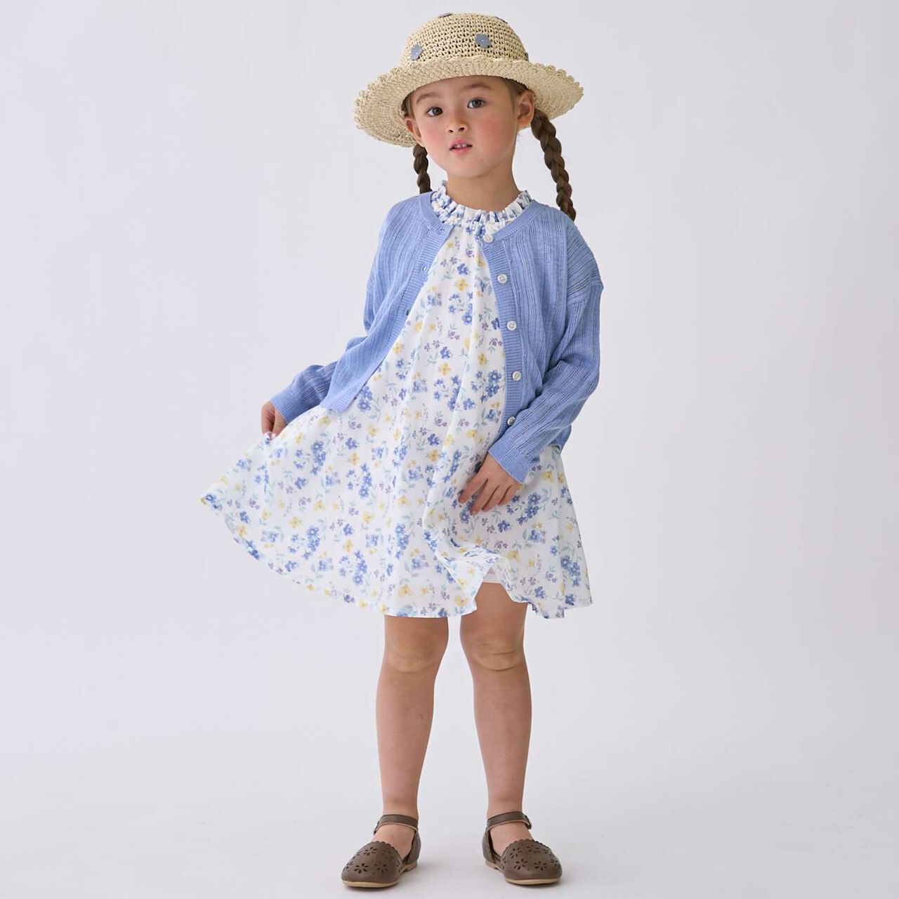 Sheer Cardigan,Cherry Pink, large image number 7