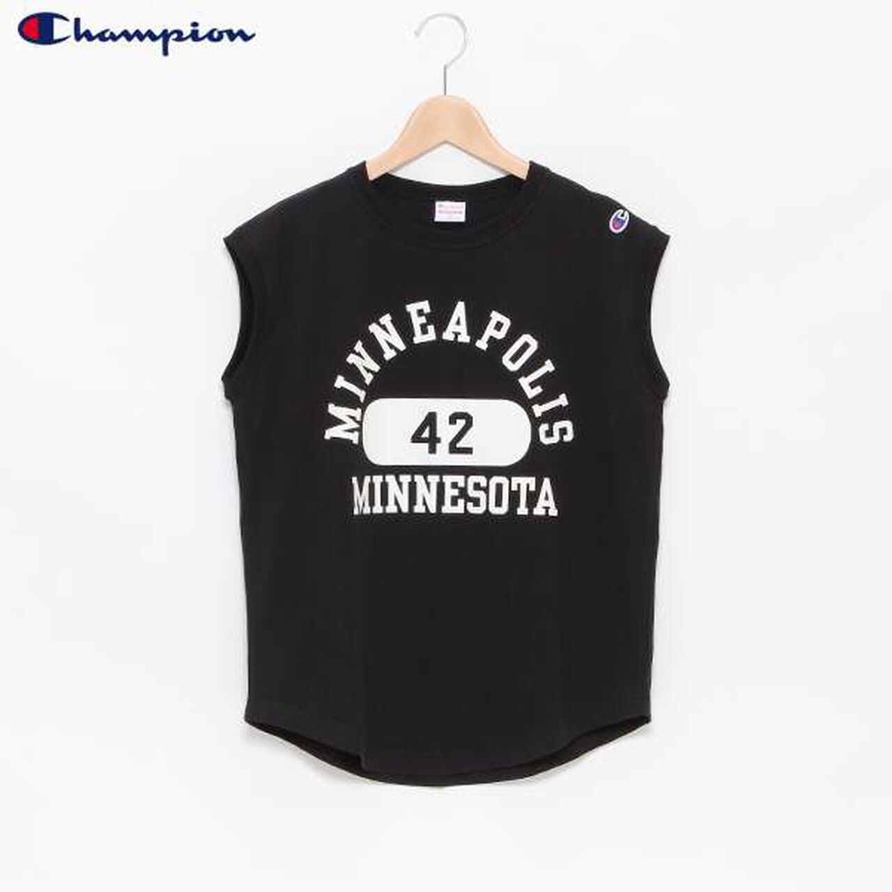 [Champion] Box Tank Top,Off white, large image number 9