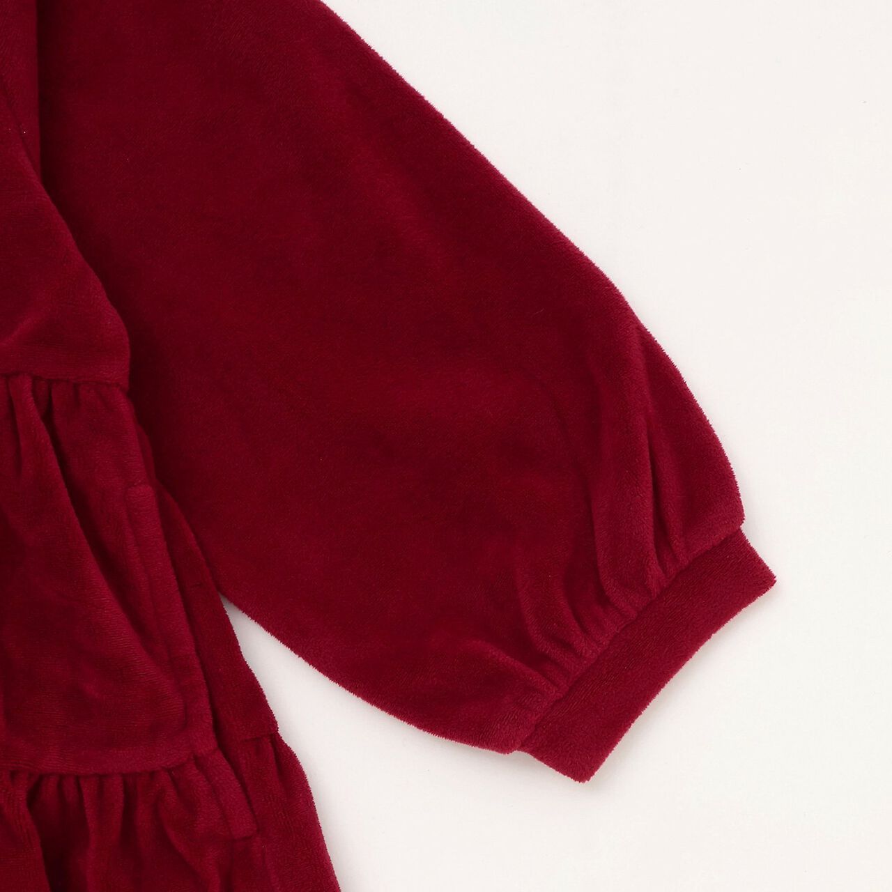 [Miffy] Collar Tiered One-Piece Dress,Charcoal gray, large image number 7