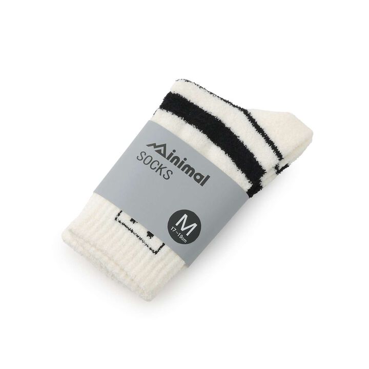 195 Stripe Pattern Assorted Socks,Gray, medium image number 7