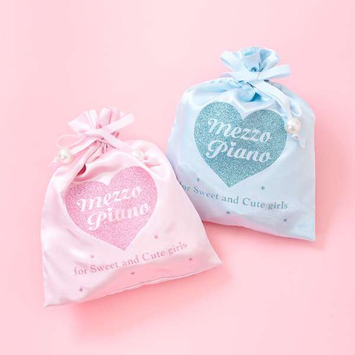 25th Anniversary Sparkling Heart Logo Pouch,Light blue, medium image number 7