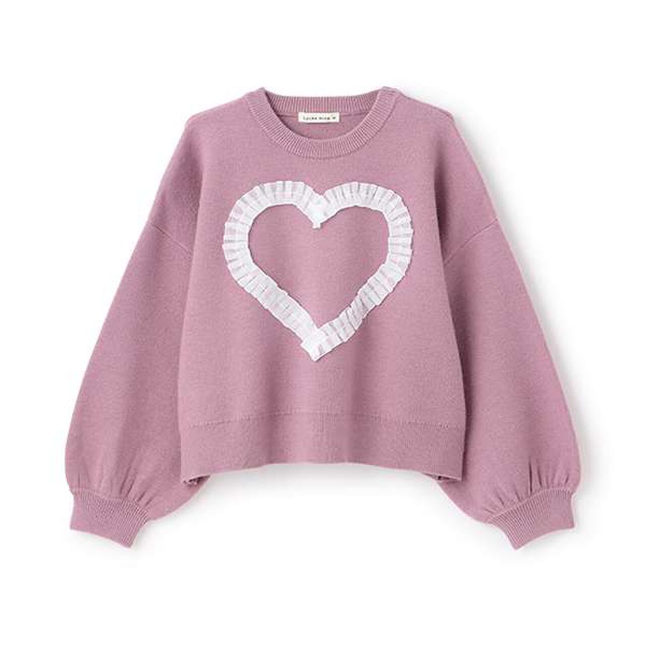 Marshmallow Comfort Machine Washable Heart & Ribbon Assortment Sweater,Emerald green, large image number 1