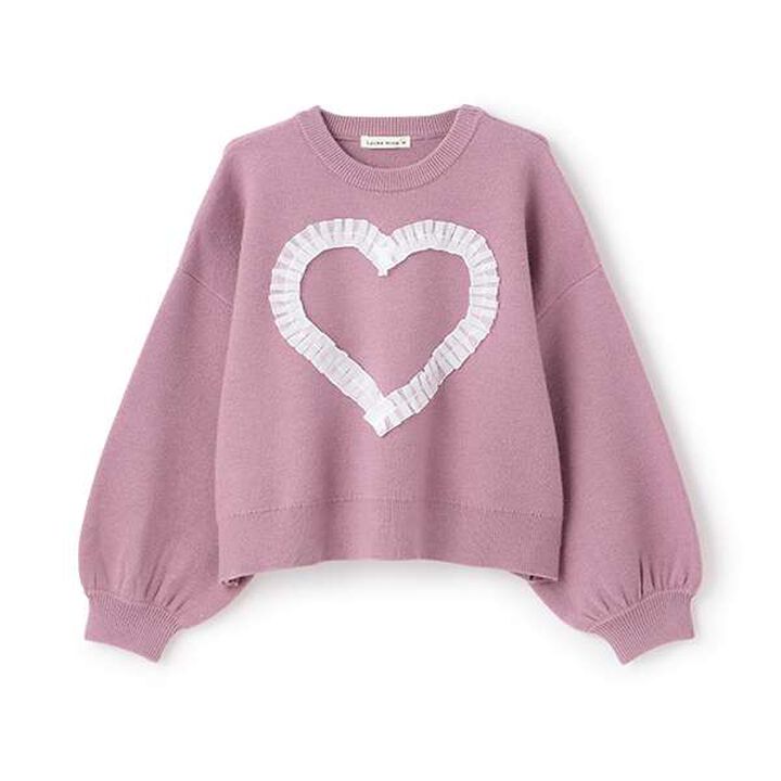 Marshmallow Comfort Machine Washable Heart & Ribbon Assortment Sweater,Emerald green, medium image number 1