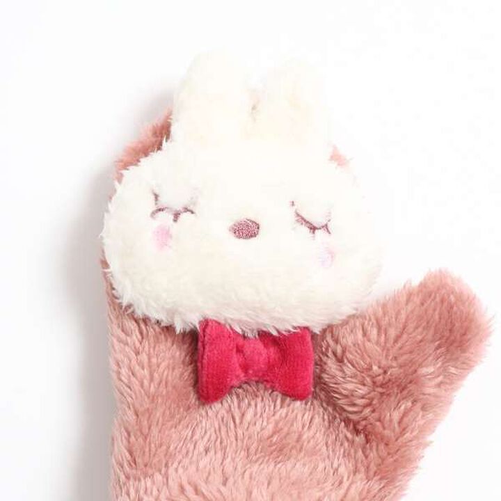 KP Deco 3D Ear Mittens (S-M),Salmon pink, medium image number 2