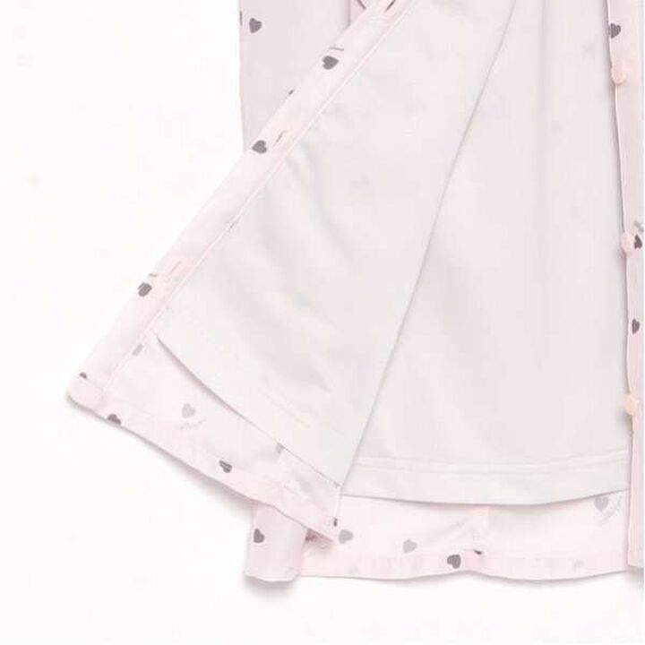 Frill Blouse with Bow Tie and Heart Pattern,Off white, medium image number 14