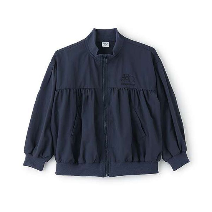 Light Gathered Bomber Jacket,Beige, medium image number 5