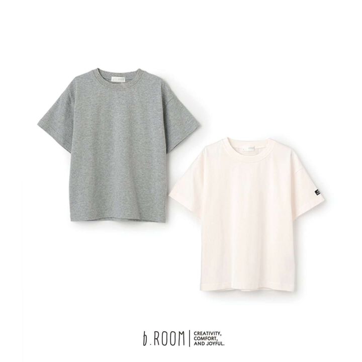 [Daily Standard Wear] 2-Pack Simple T-Shirt Set,Top gray, medium image number 0