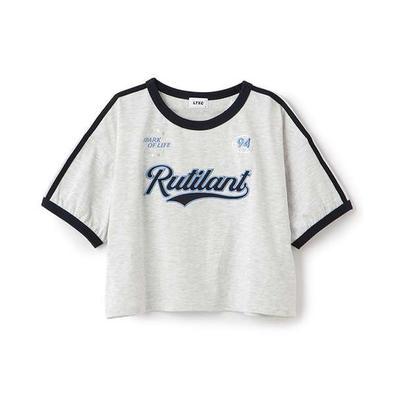 [LTXC] Quick-Dry Short Sleeve T-Shirt,Smoke white, large image number 5