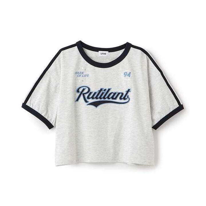 [LTXC] Quick-Dry Short Sleeve T-Shirt,Smoke white, medium image number 5