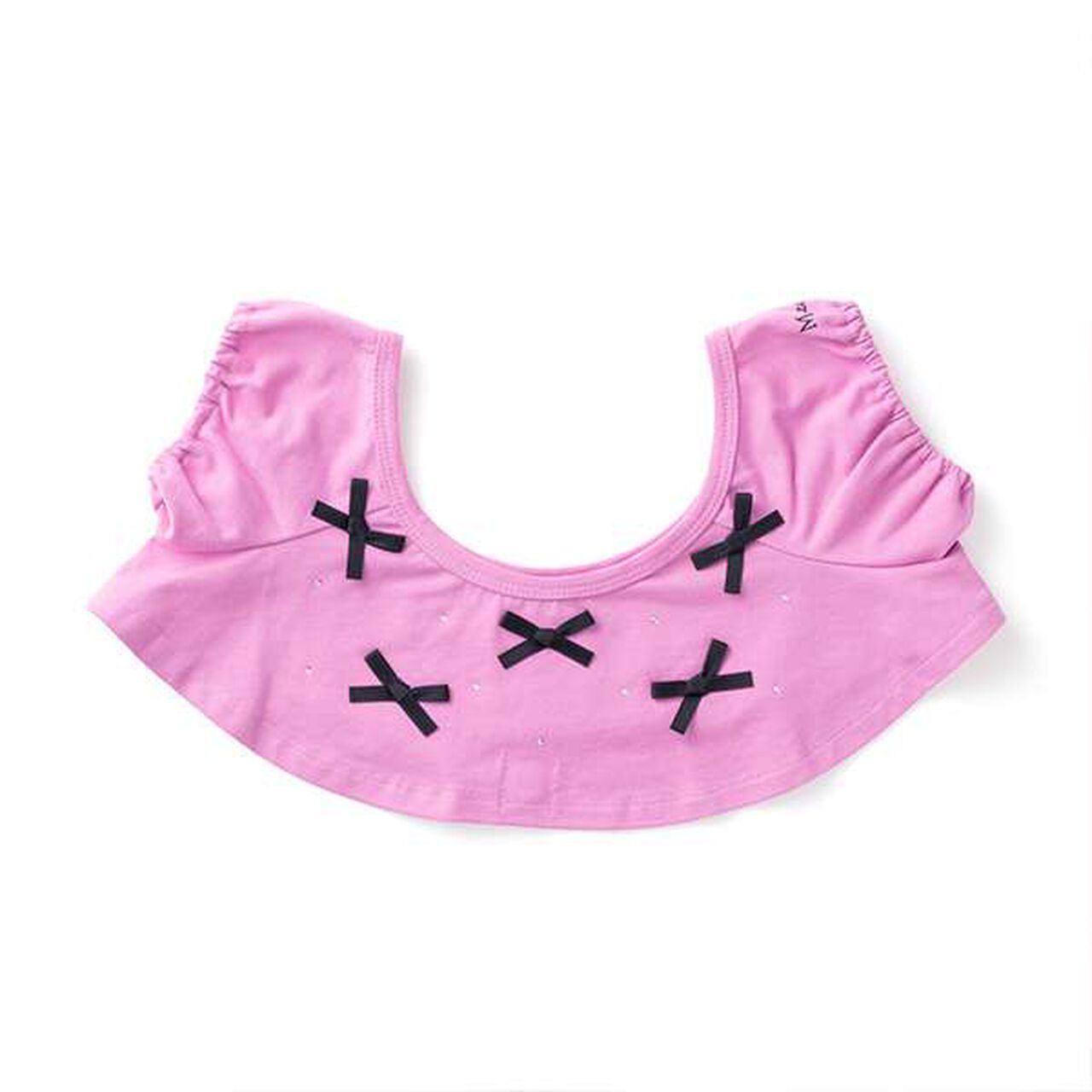 mezzo piano junior × LOVOT Ribbon Full T-Shirt,Black, large image number 15