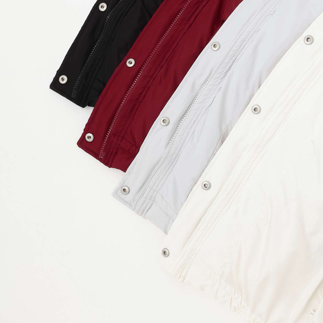 Puffy Bomber Jacket,Light gray, large image number 23