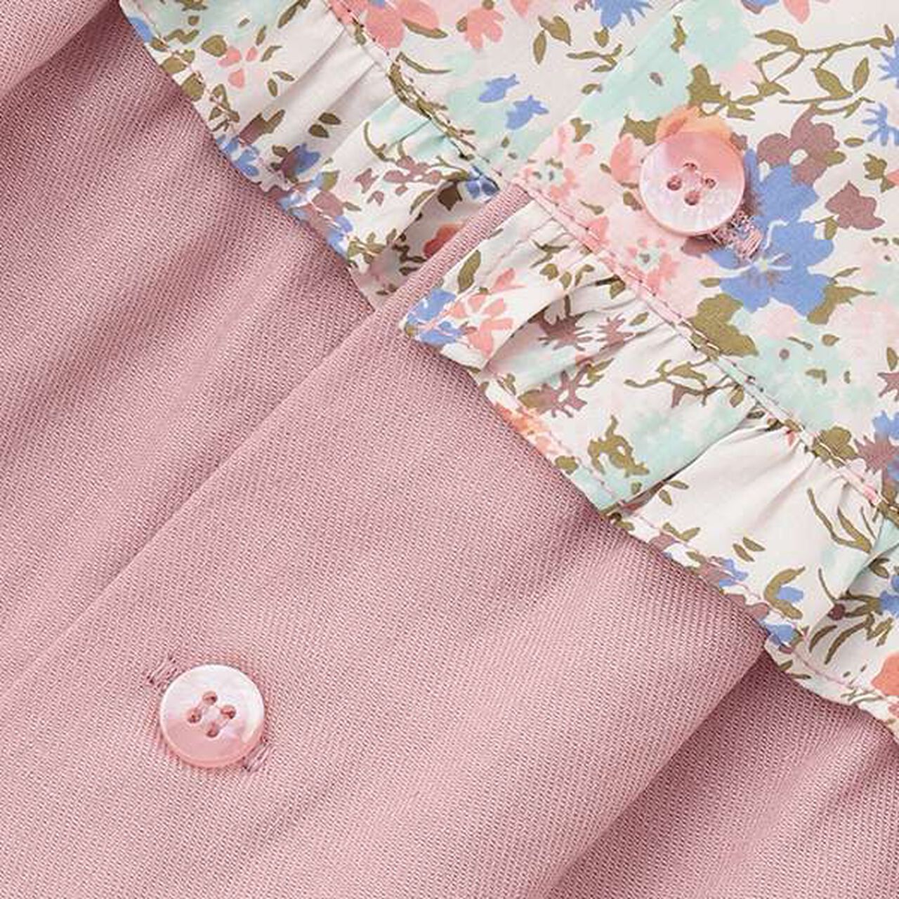 Sustainable Liberty Yoke Tunic,Pink, large image number 6