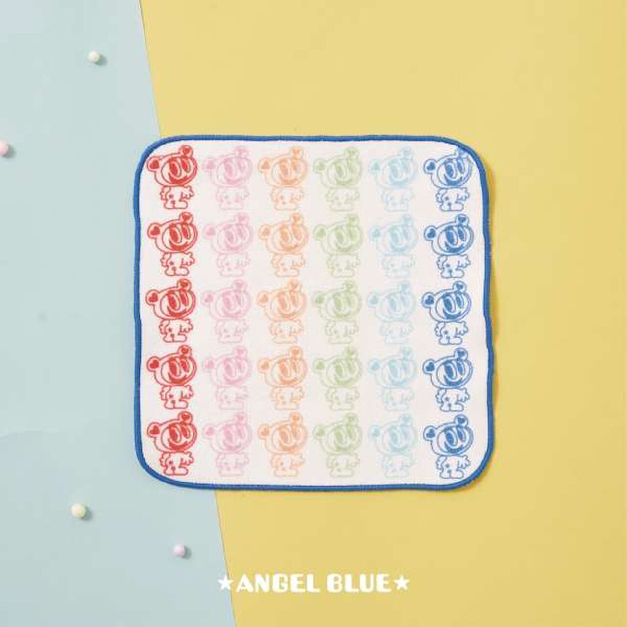 [ANGEL BLUE] Mr. Nakamura Handkerchief Towel (2-Piece Set),Multi color, large image number 2