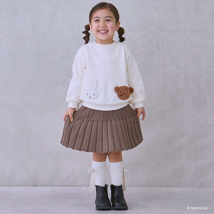 [Miffy] Motif Sweatshirt,Black, medium image number 10