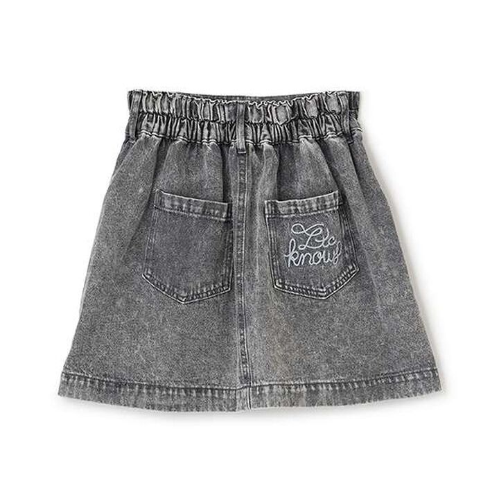 Chic Contrast Skirt,Blue, medium image number 1