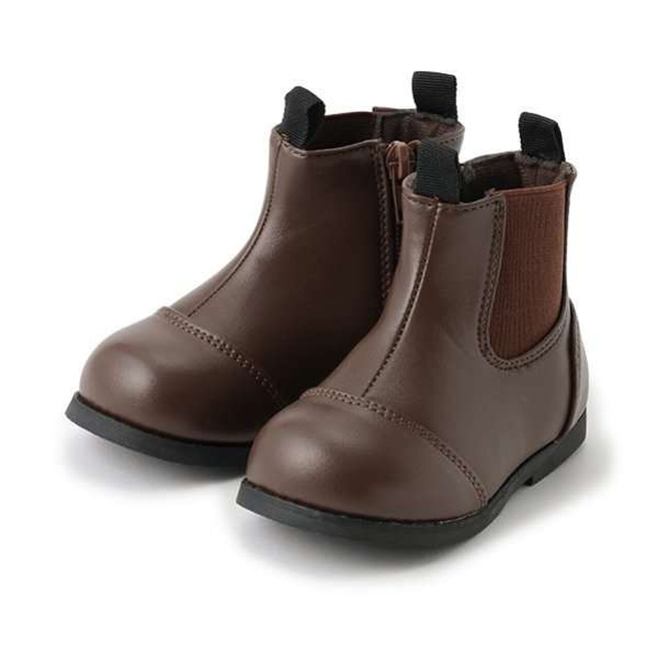 Side Gore Boots,Brown, large image number 0