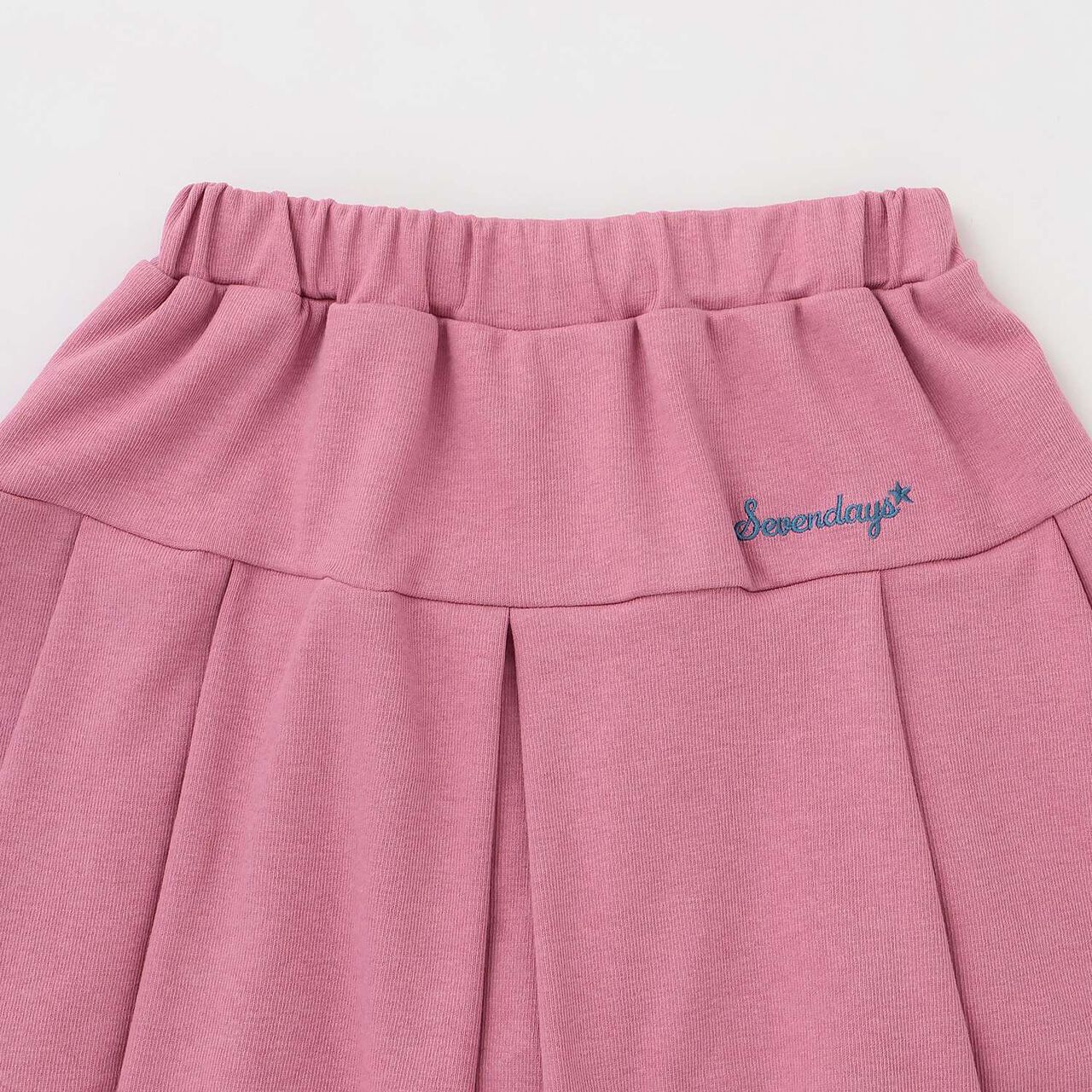 [7days] Cut Pleated Skirt-Pants,Pink, large image number 14