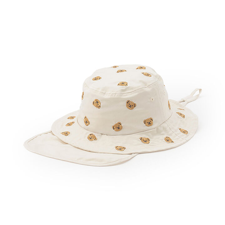 [Heat-Resistant] Embroidered Bucket Hat,Lavender, medium image number 18