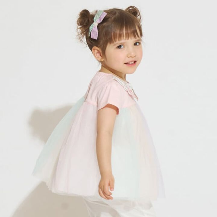 [31 Ice Cream] Tulle Tunic,Pink, medium image number 2