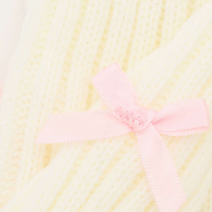 Chibi Loose Socks with Ribbon,Black, medium image number 7