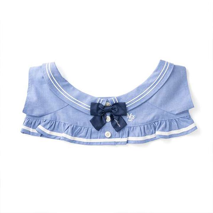 Mezzo Piano Junior × LOVOT Sailor One-Piece Dress,Sax blue, medium image number 3