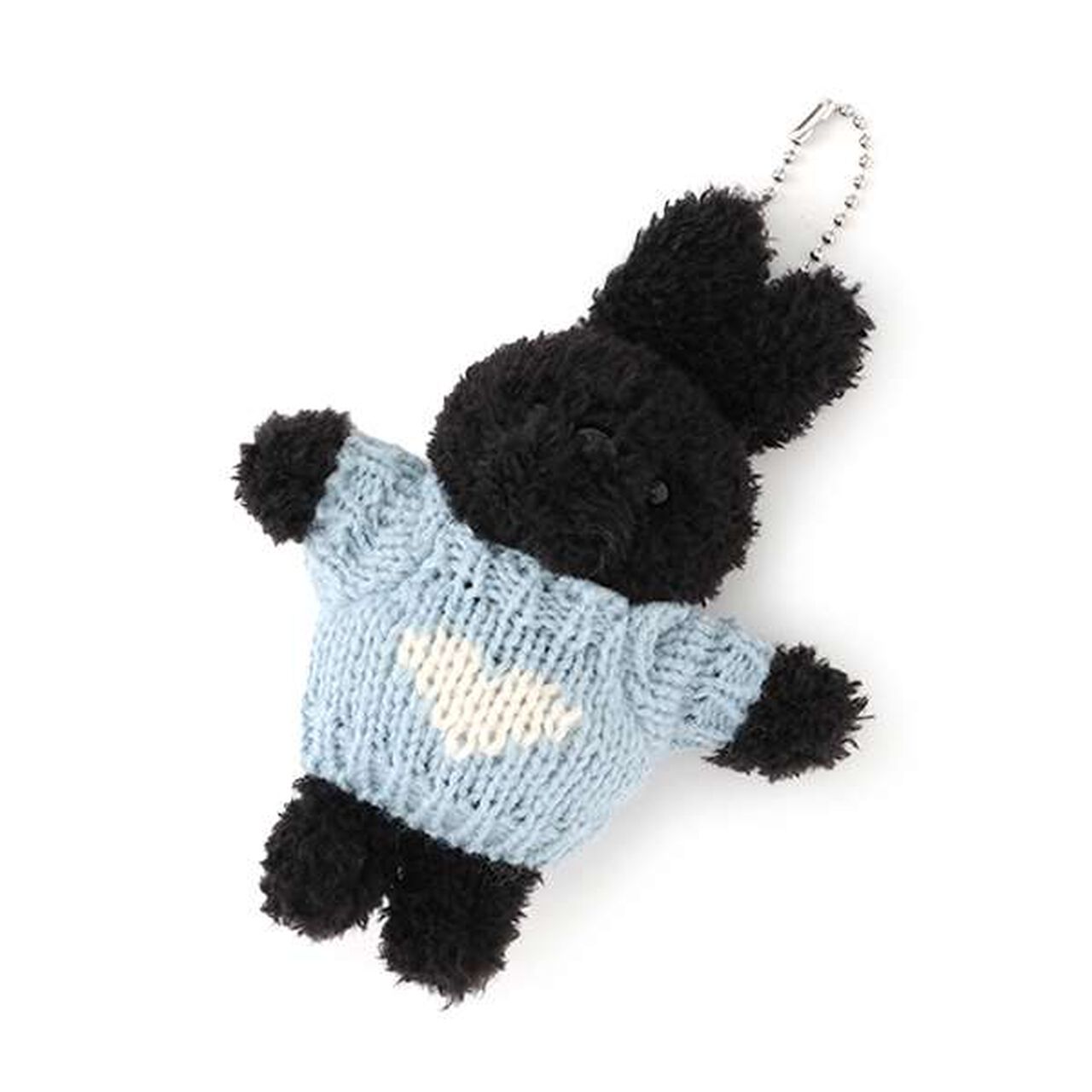 Rabbit Knit Keychain,Lavender, large image number 11