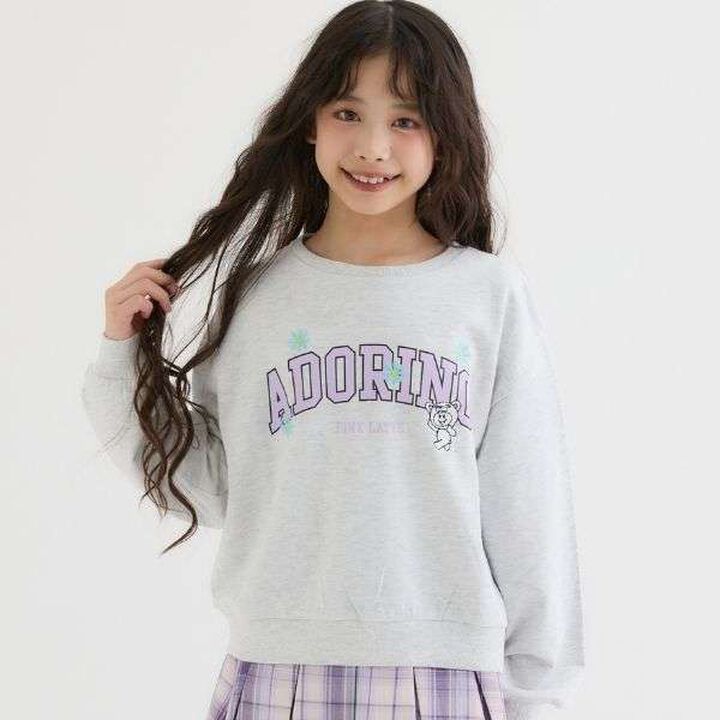 [Favi Baby] 100% Cotton College Fleece Sweatshirt,, medium