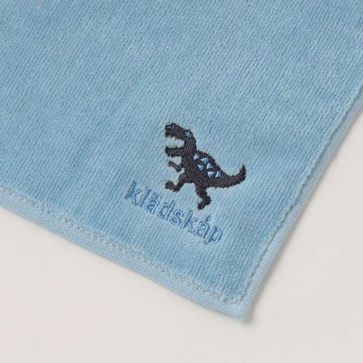 [Web Exclusive] Cradlescope Embroidered Hand Towel,Sax blue, medium image number 2