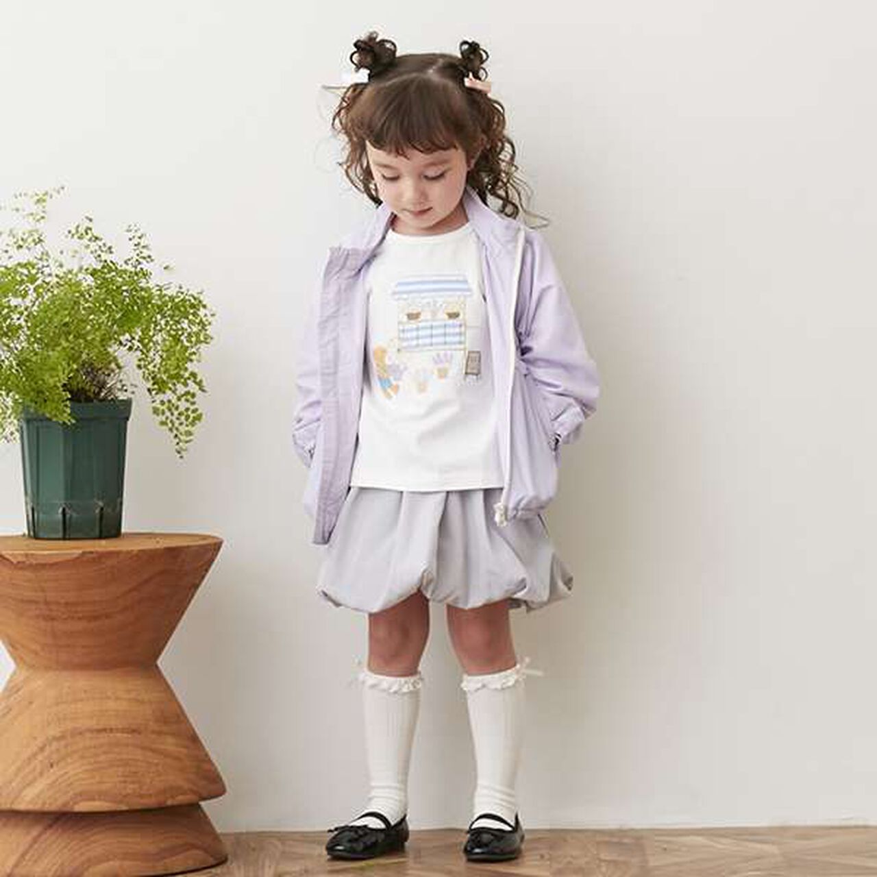 Balloon Skirt,Black, large image number 8