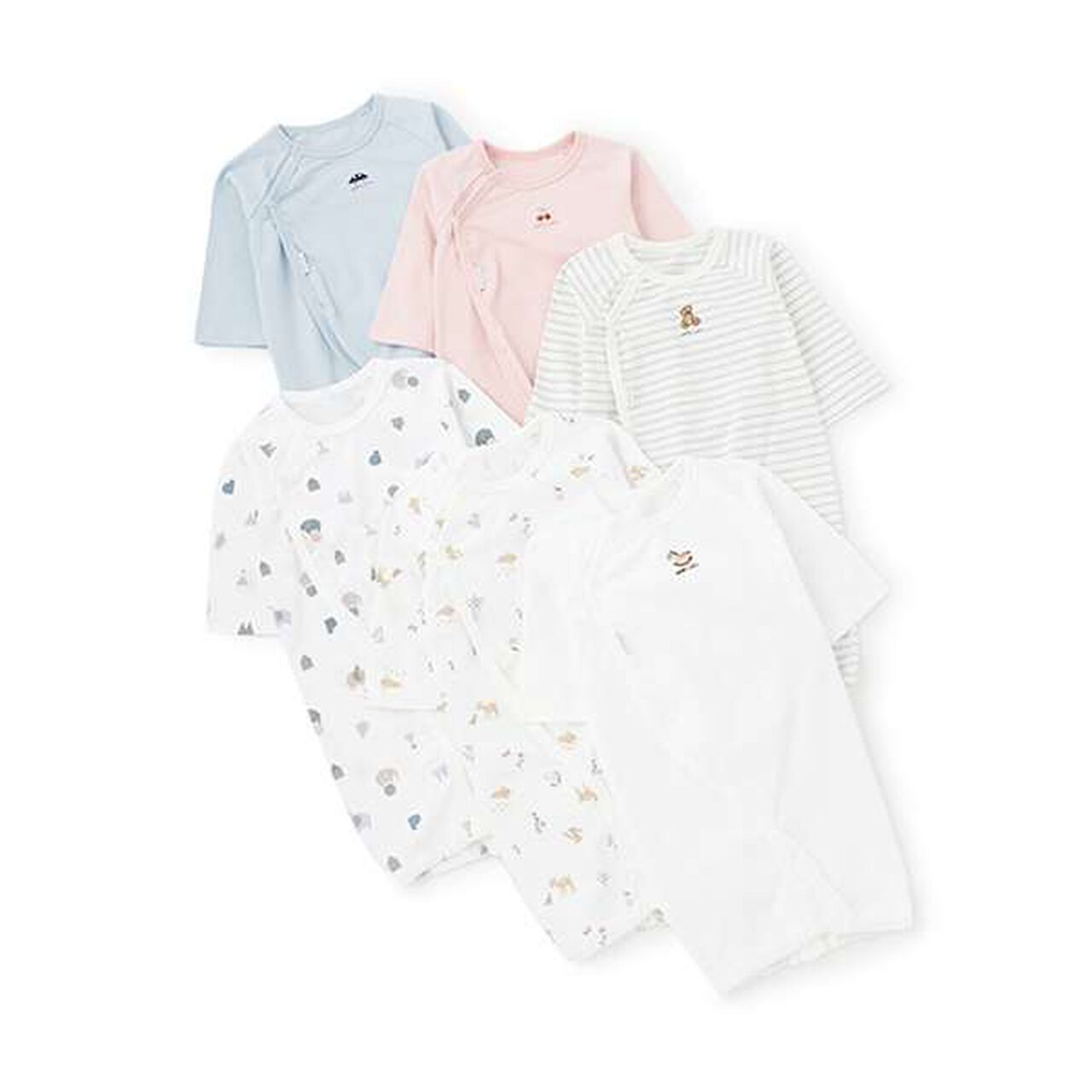 [GOOD PRICE] Long-Sleeve 2 WAY All-in-One,Light pink, large image number 4