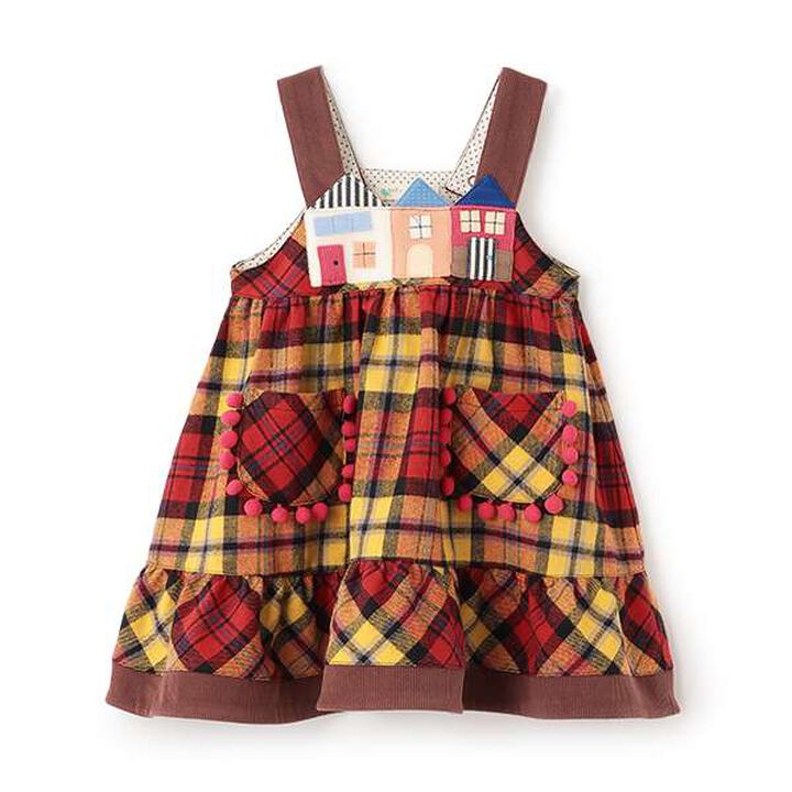 Home Jumper Skirt III,Red, medium image number 2