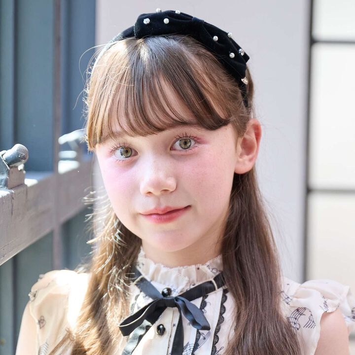 Ribbon & Pearl Headband♪,, medium