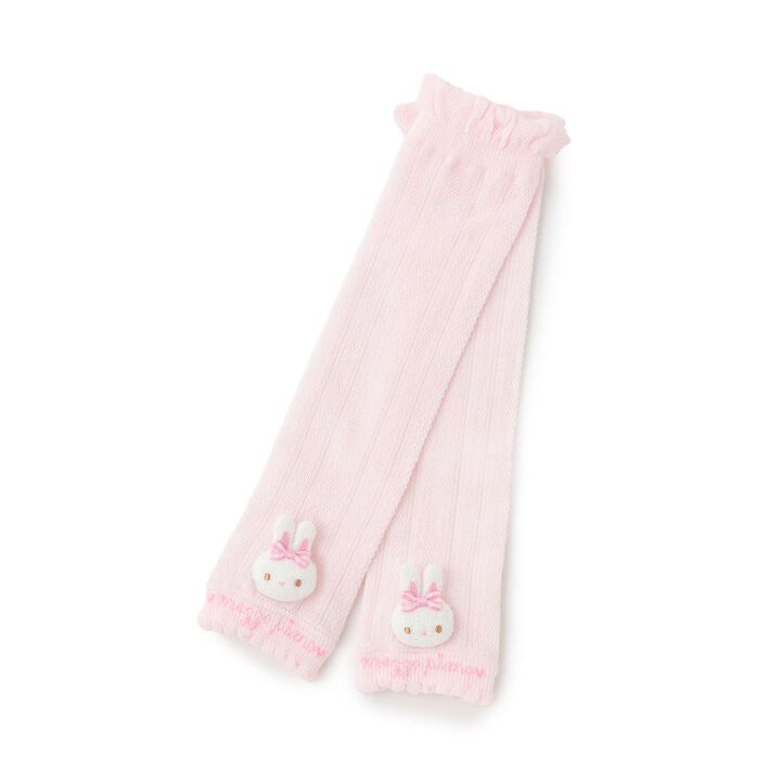 Leg Warmers with Bunny Mascot [Made in Japan],, medium