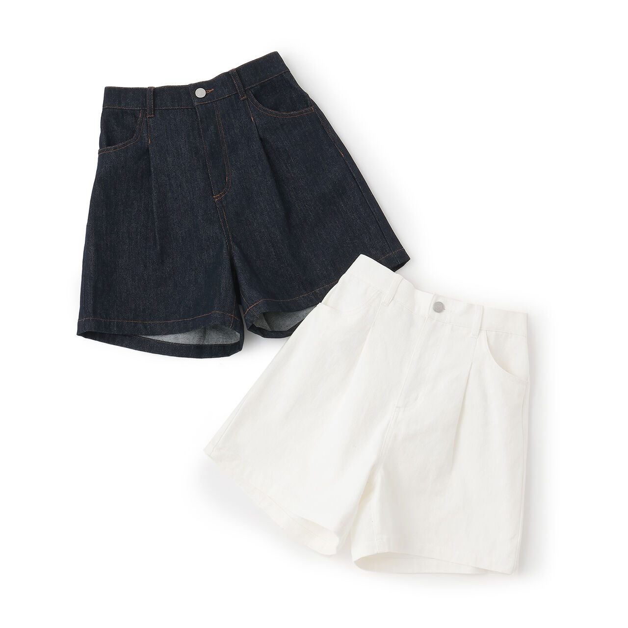 [AMI] Denim Shorts,Navy, large image number 8