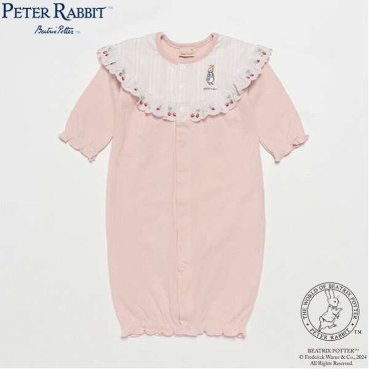 Peter Rabbit Lace 2-Way Romper,Ivory, medium image number 12