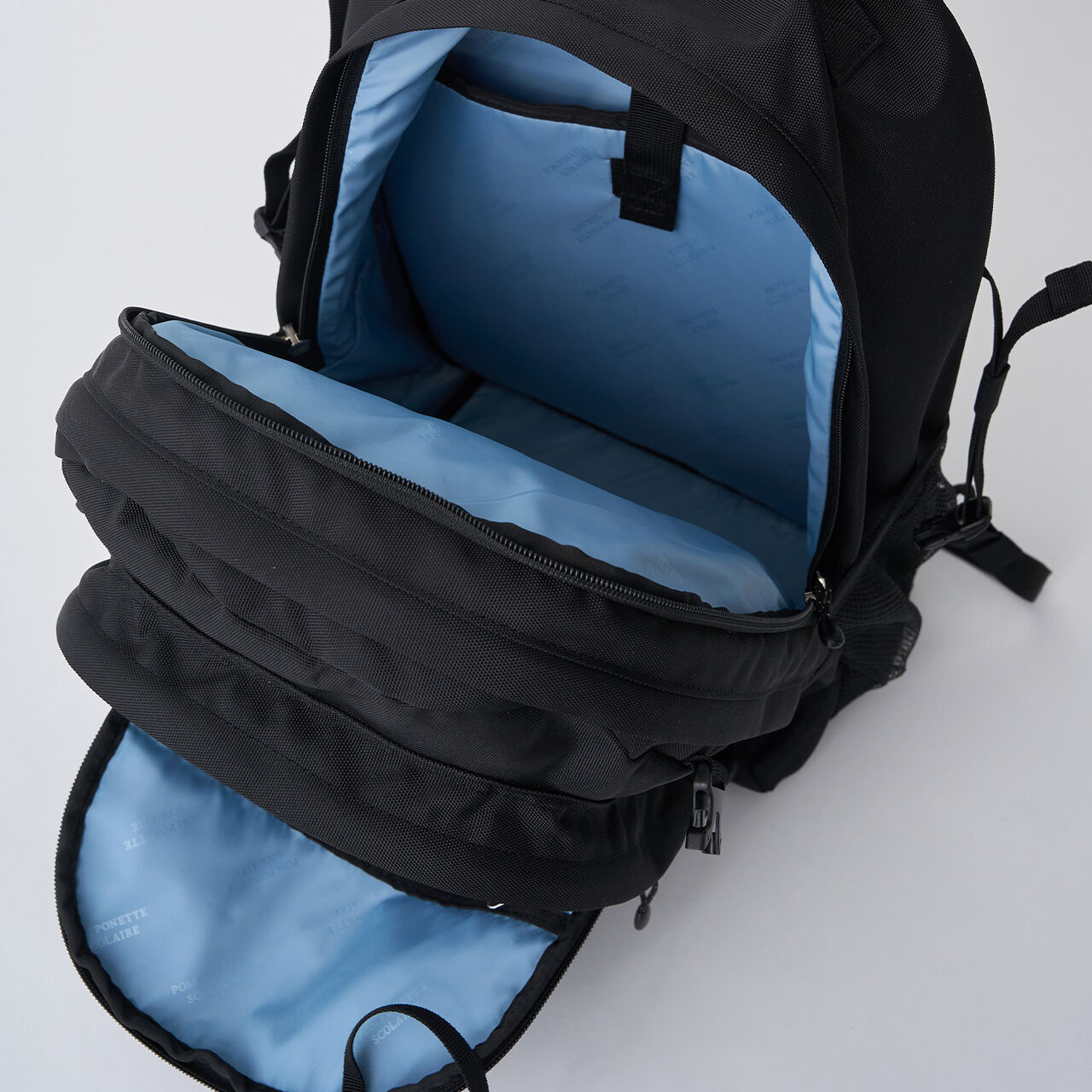 33L Water-Repellent School Backpack,Black, large image number 17