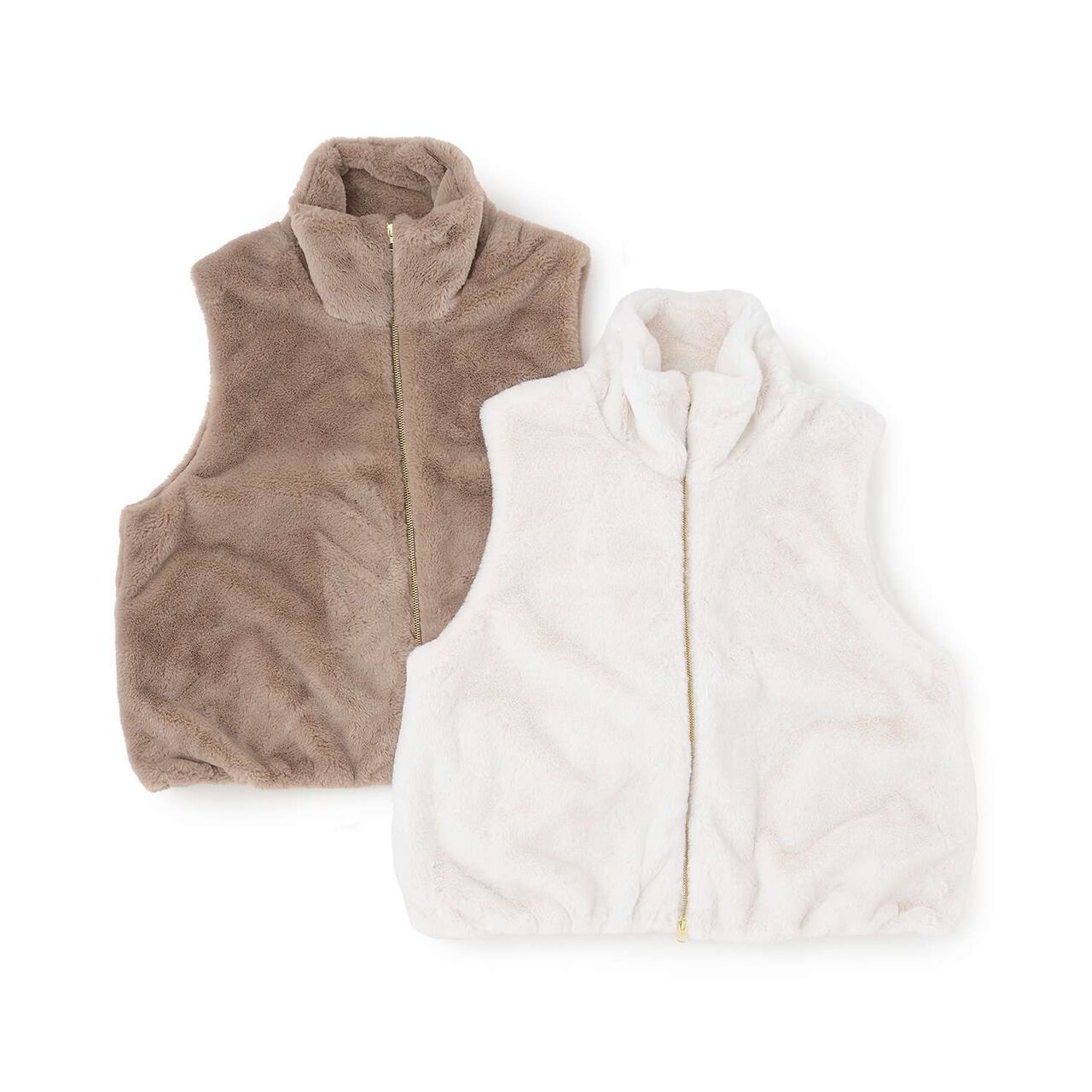 Link - Faux Fur Vest,Mocha tea, large image number 9
