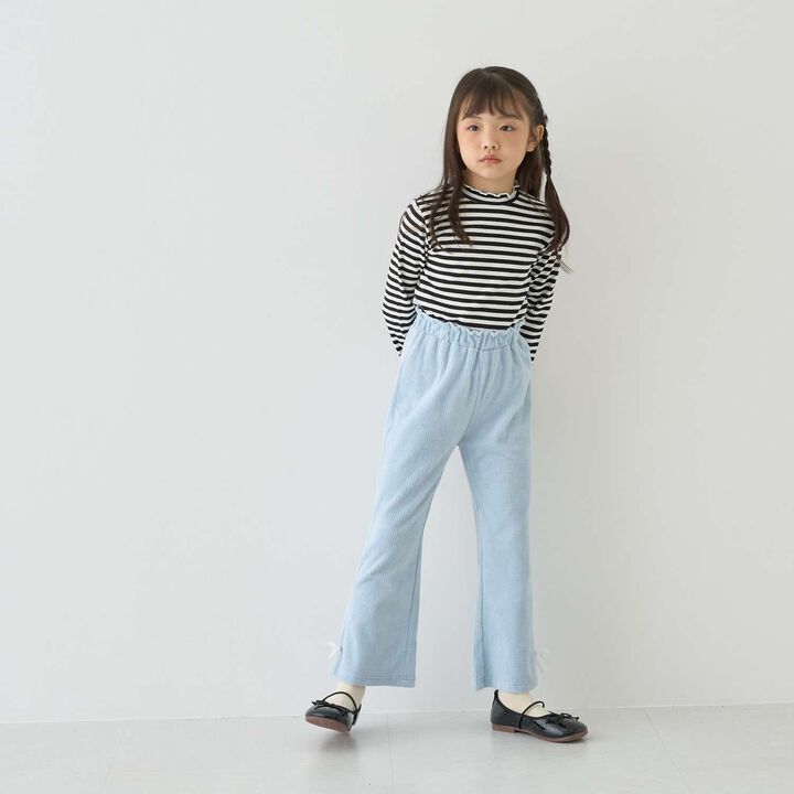 Ribbed Fabric Turtleneck,Pearl white, medium image number 10