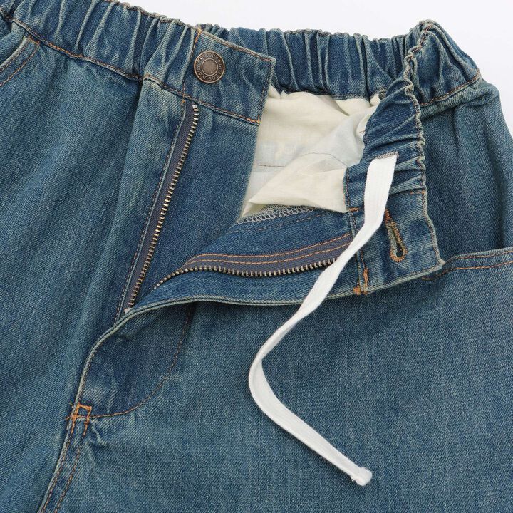 [GLSW.] Denim Line Cargo Pants,Deep blue, medium image number 5