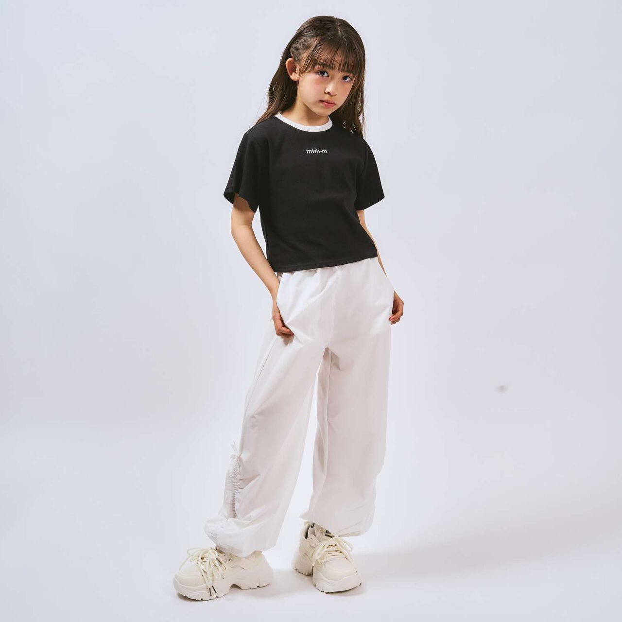 Sleek Plus Quick-Dry Ribbed Short-Sleeve Kids T-Shirt,Red, large image number 14