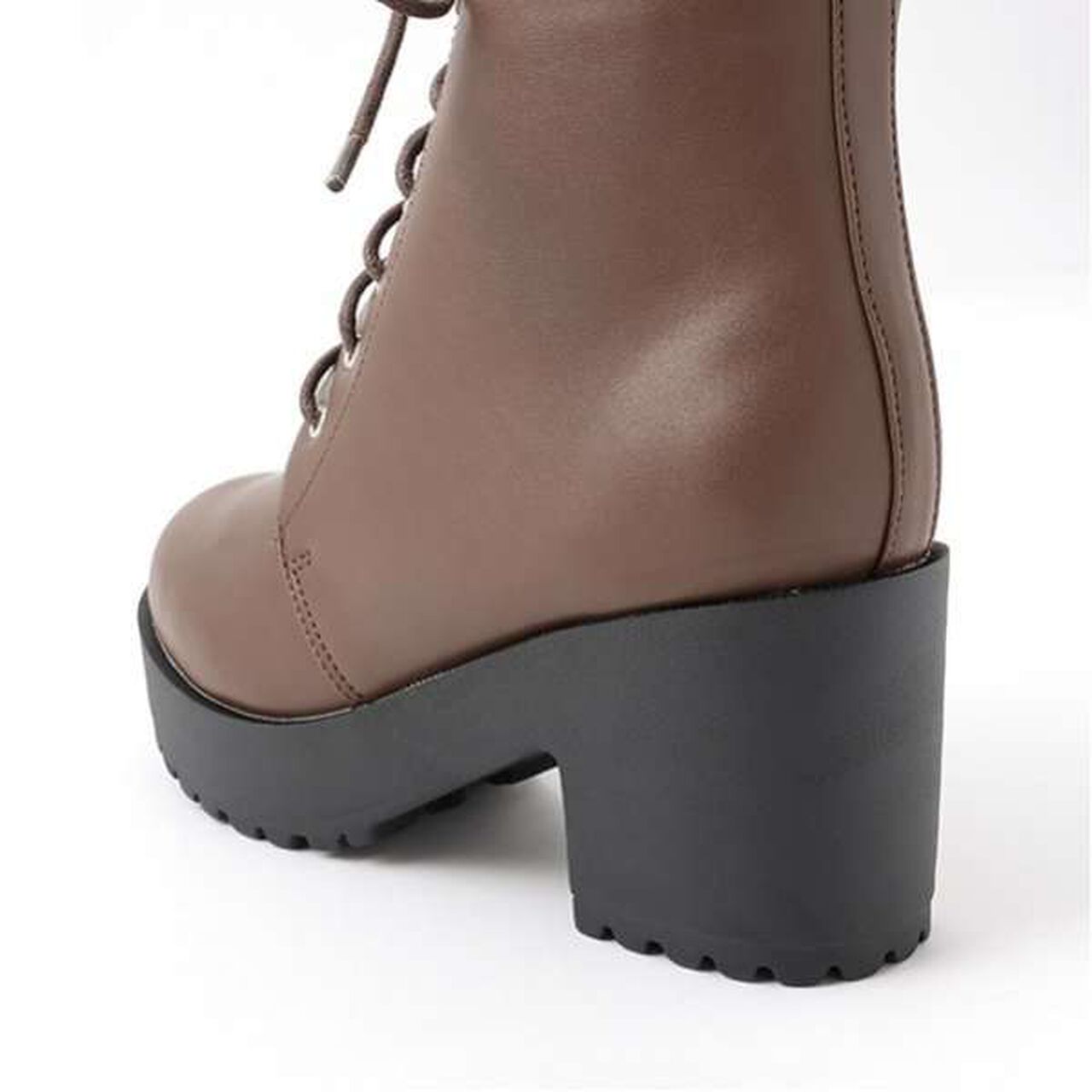 Lace-Up Boots,Brown, large image number 8