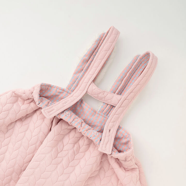 Apple Pocket Jumper Skirt,Navy, medium image number 5