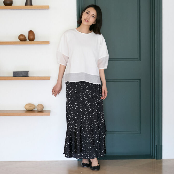 Satin Skirt,, medium