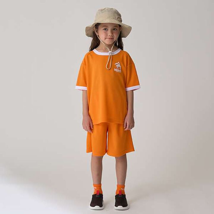 [Quick-Dry] Honeycomb Mesh Outfit Set,Orange, medium image number 23