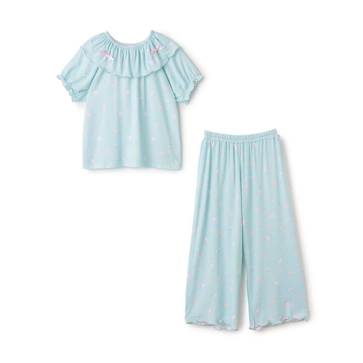 [正反皆可穿] [接觸涼感] 清涼舒適睡衣 [兒童服裝] [童裝] [女孩],暗紅色, medium image number 6