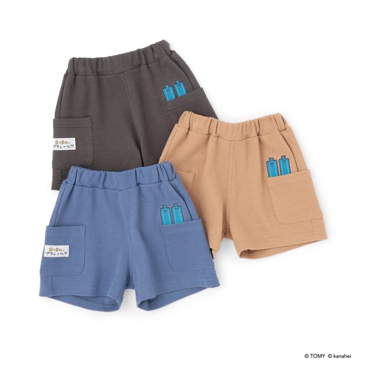 Gather! Plarails [Tomo Pants] Rails Jokers / 4-Length Pants,Moderate blue, medium image number 1