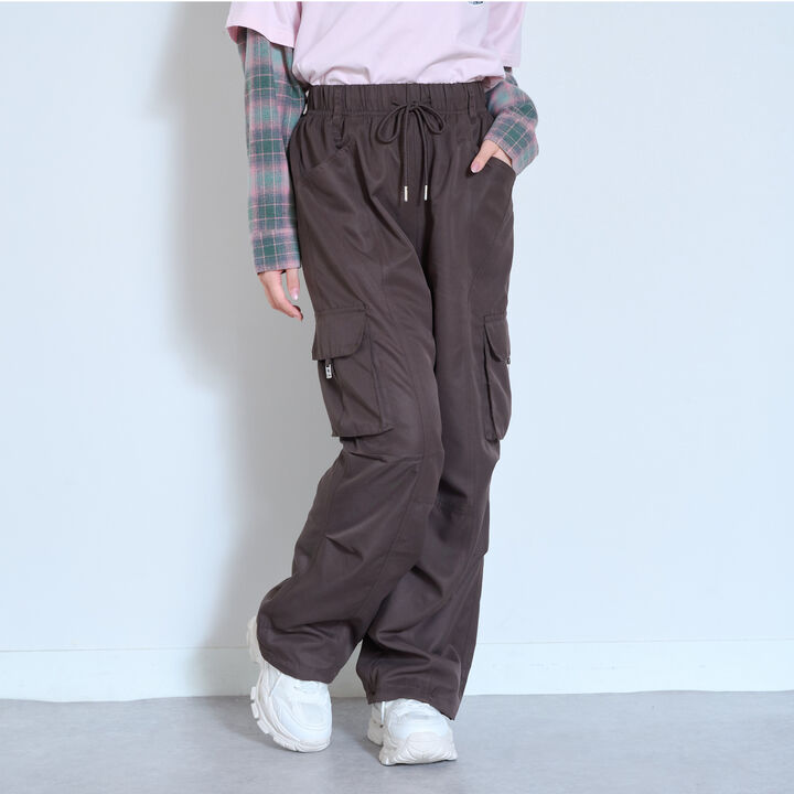 [LTXC / Quick-Dry Absorbent] Cargo Pants with Belt Loops,Off white, medium image number 2