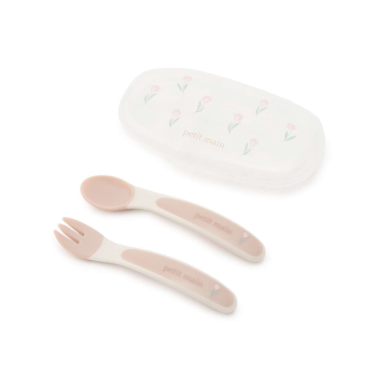 Spoon and Fork Set,Light pink, large image number 0