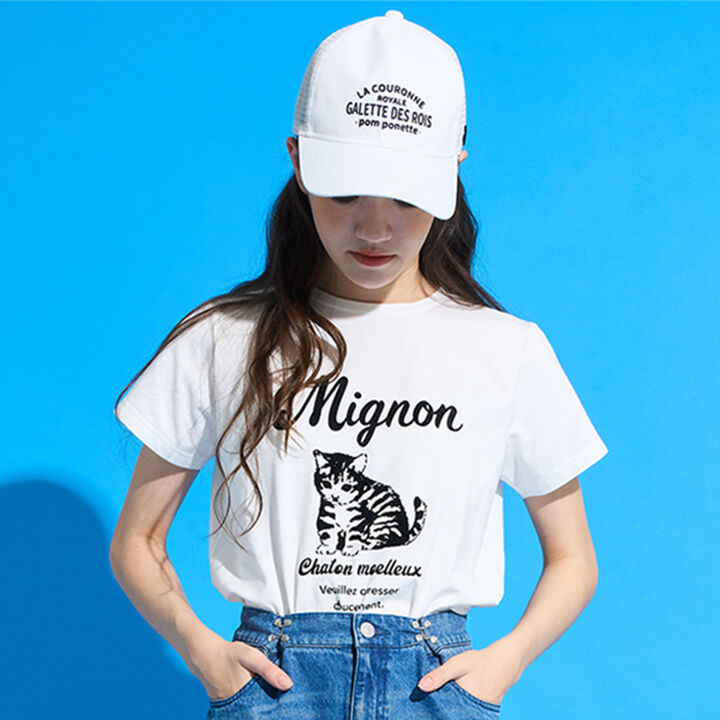 [New Colors Added Due to Popular Demand] [AMI] 5-Minute Sleeve Big Shirt x Compact T-Shirt,Off white, medium image number 7